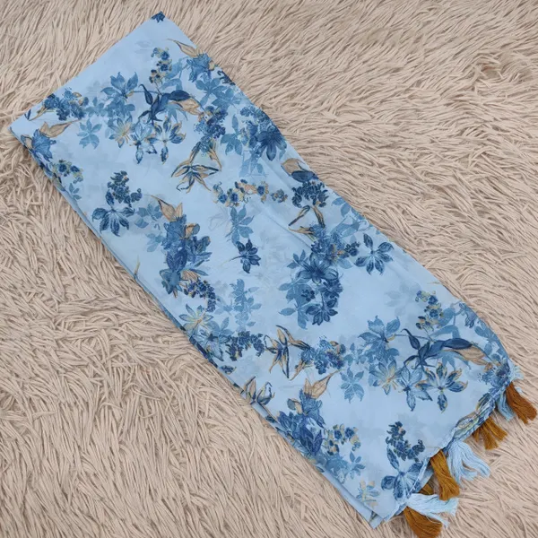 Chiffon Hijab with stone work | HJ41